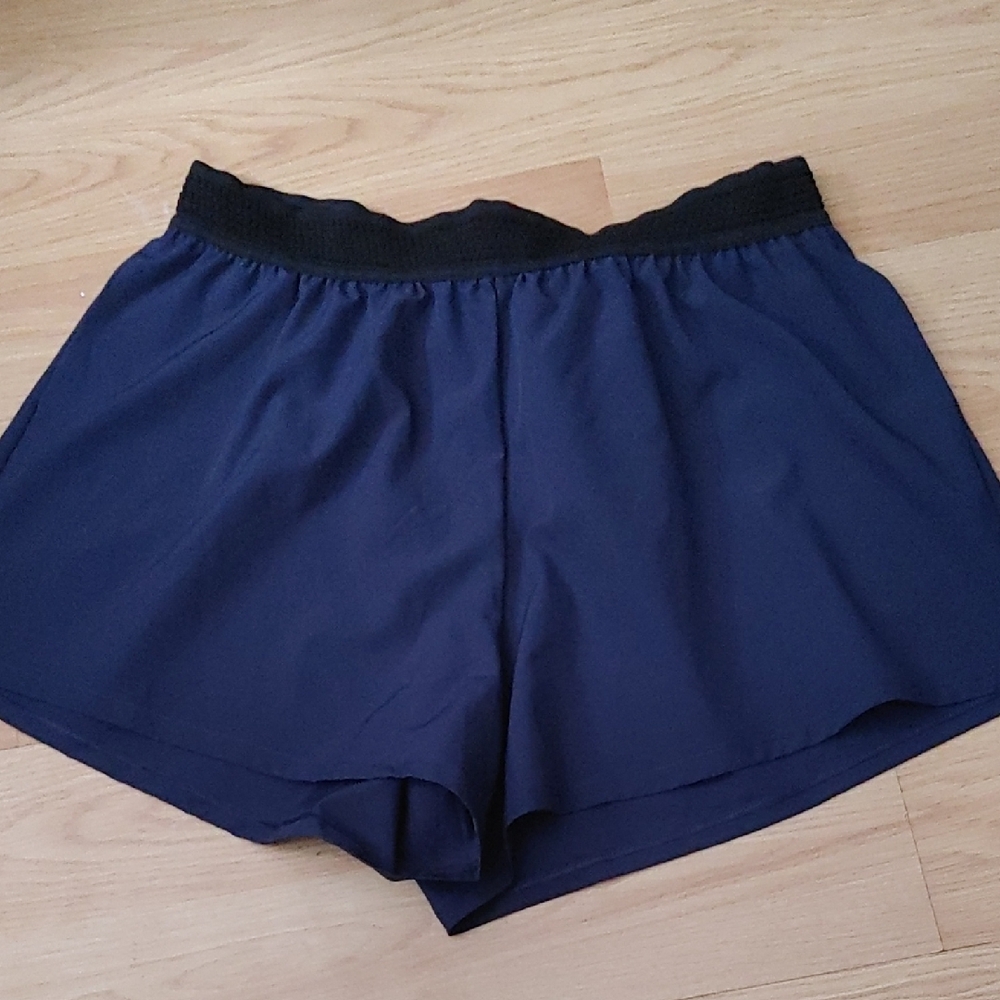Beverly Hills Polo Club Women's Dark Blue Athletic Shorts Sz XL